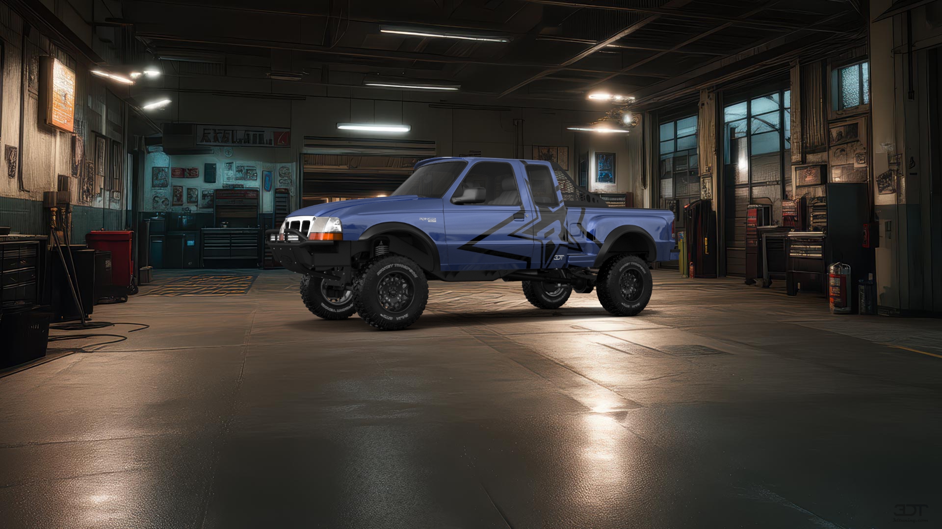Ford Ranger Flareside 2 Door pickup truck 1998 tuning