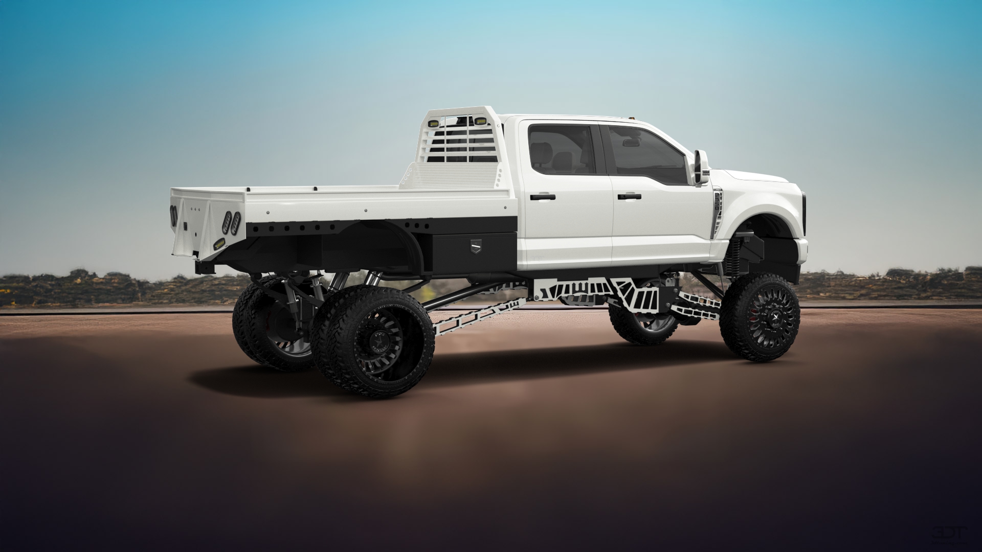 Ford F-350 DRW Crew Cab 4 Door pickup truck 2023 tuning