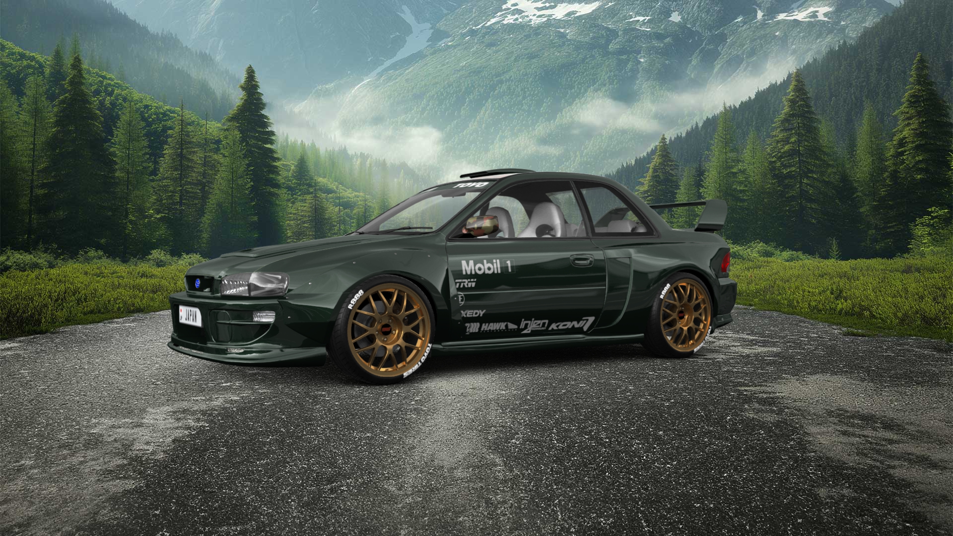 Subaru Impreza WRX STI 22B 2 Door Coupe 2000