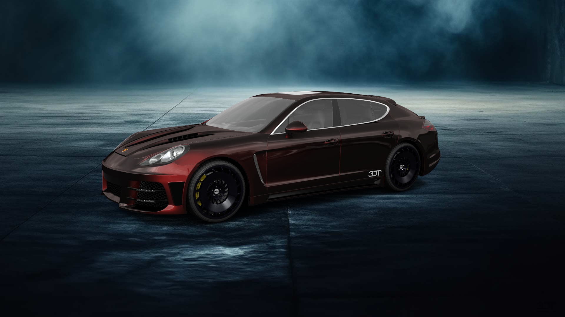 Porsche Panamera 4 door fastback saloon 2011