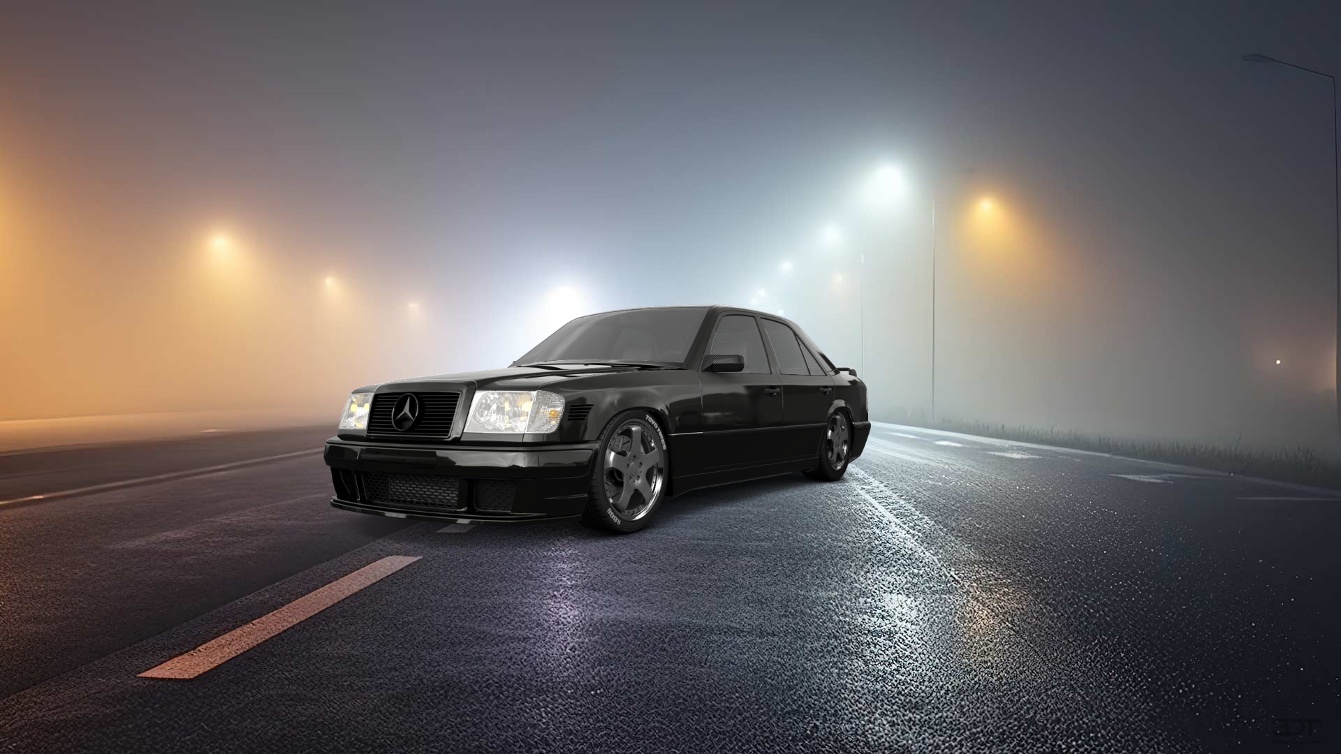 Mercedes E-Class Sedan 1984 tuning