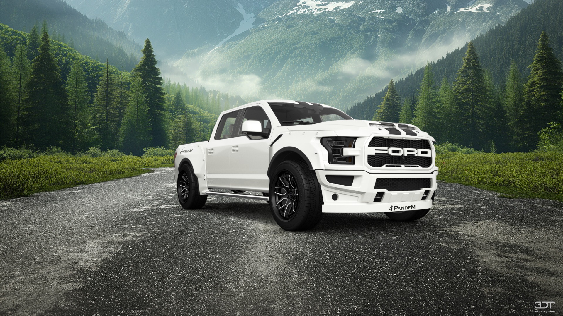 Ford F-150 Raptor 4 Door pickup truck 2017