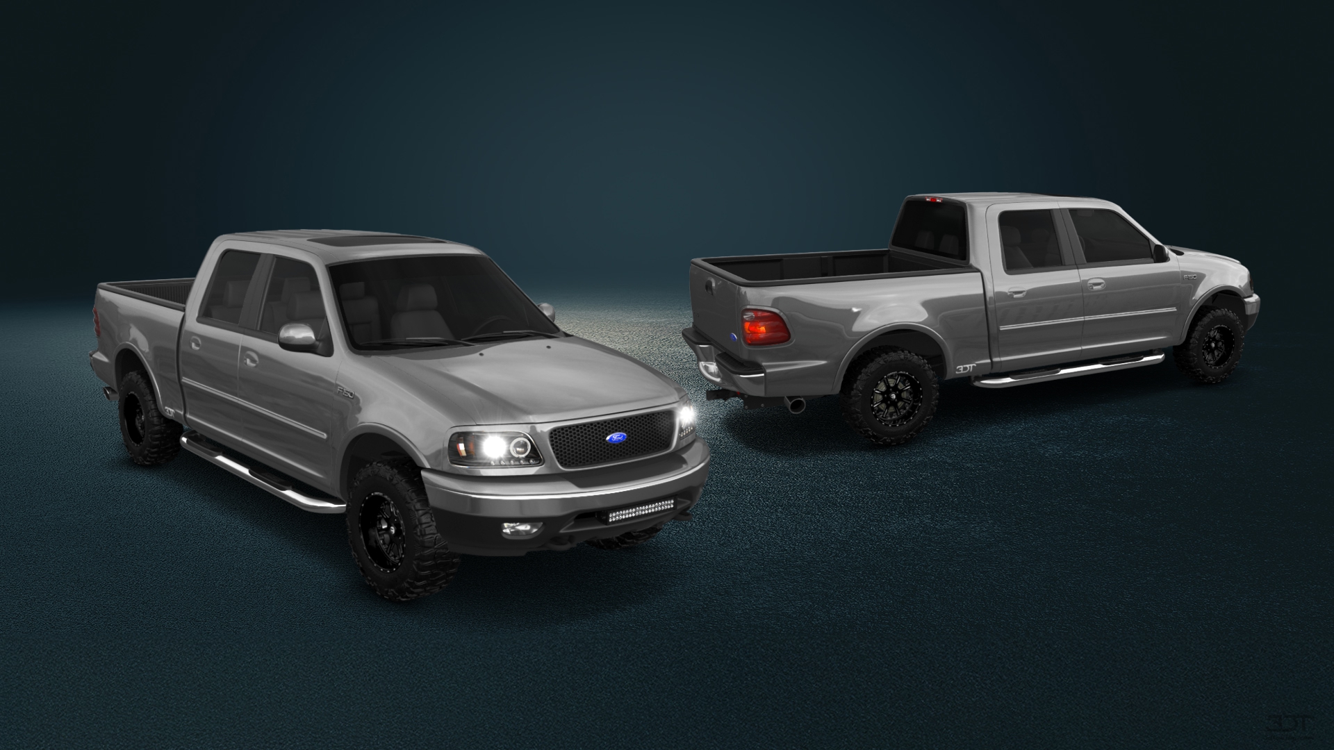 Ford F-150 SuperCrew 4 Door pickup truck 1997