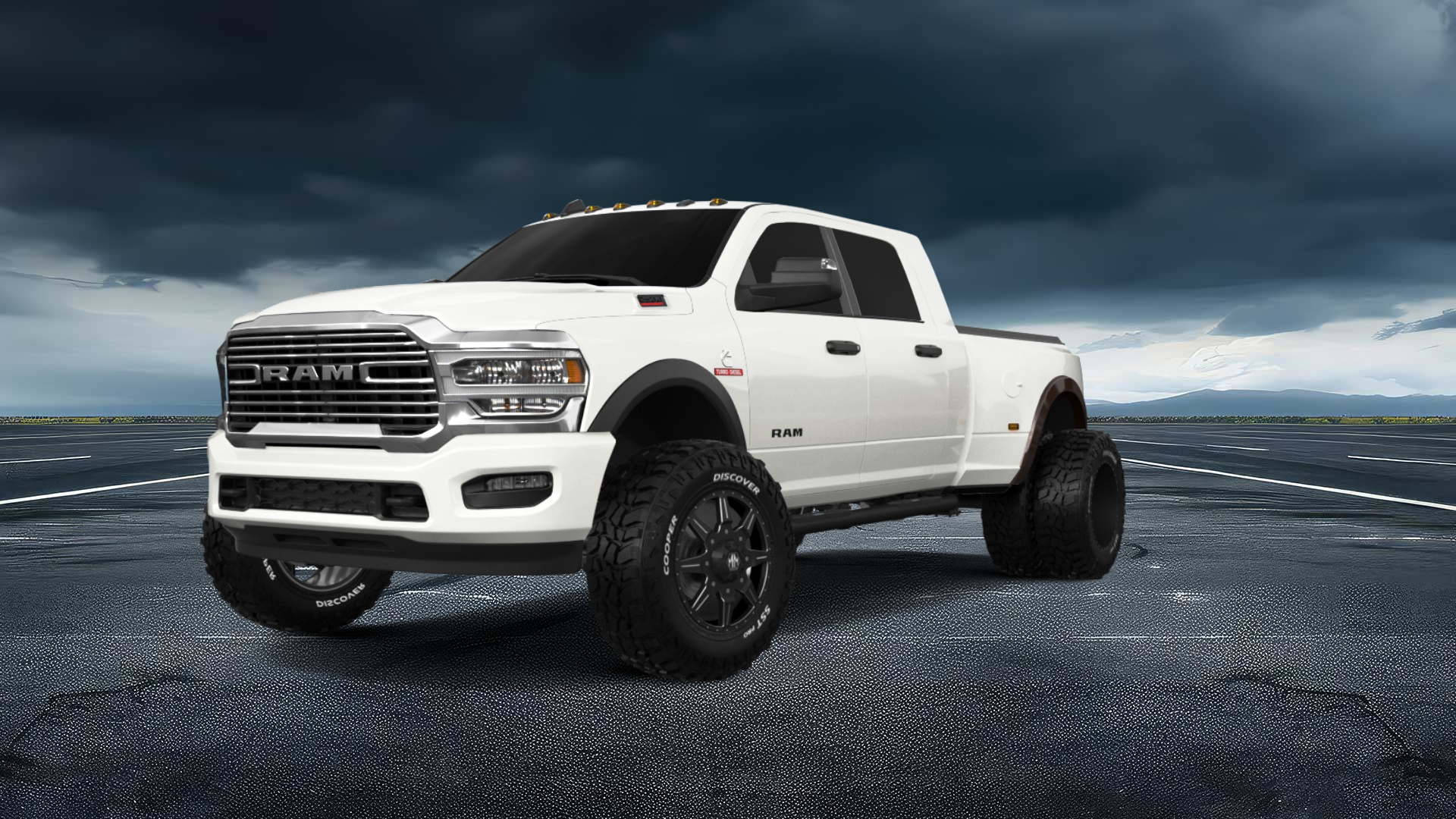 Dodge Ram 3500 4 Door pickup truck 2020 tuning