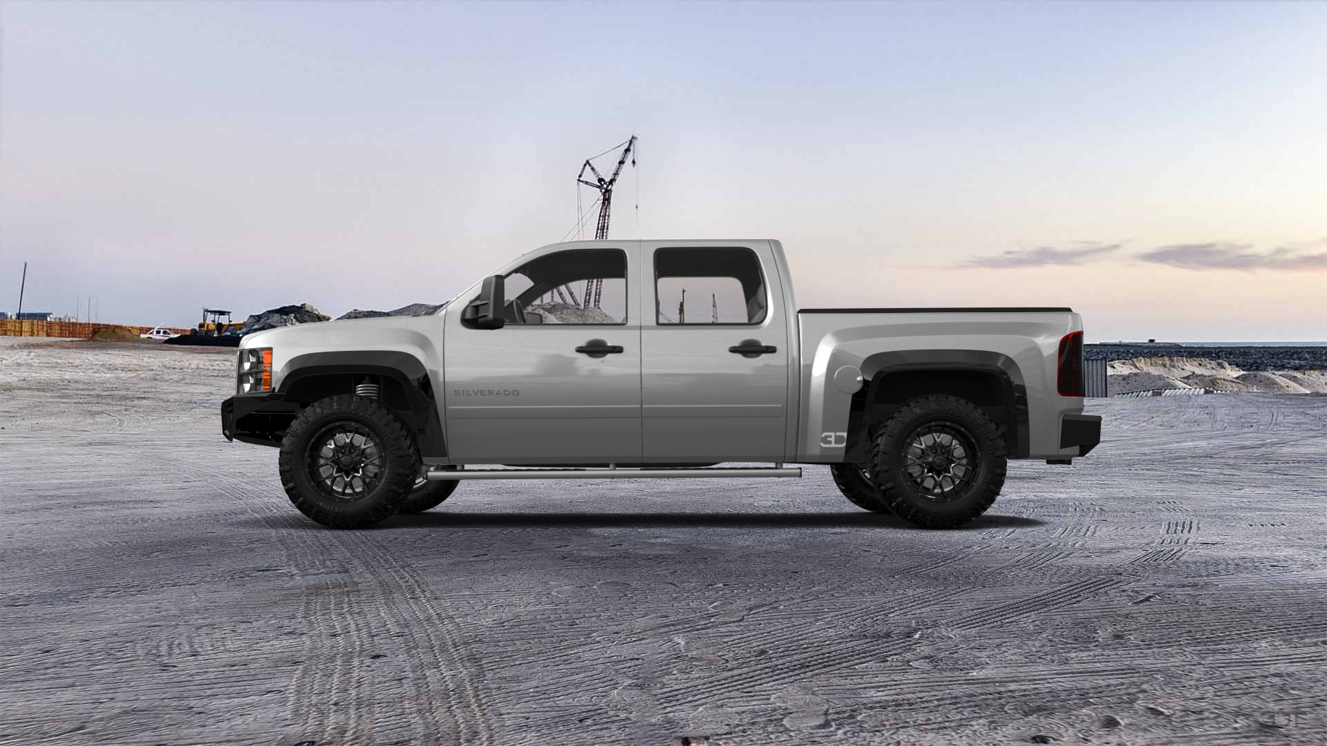 Chevrolet Silverado 1500 Crew Cab 4 Door pickup truck 2007