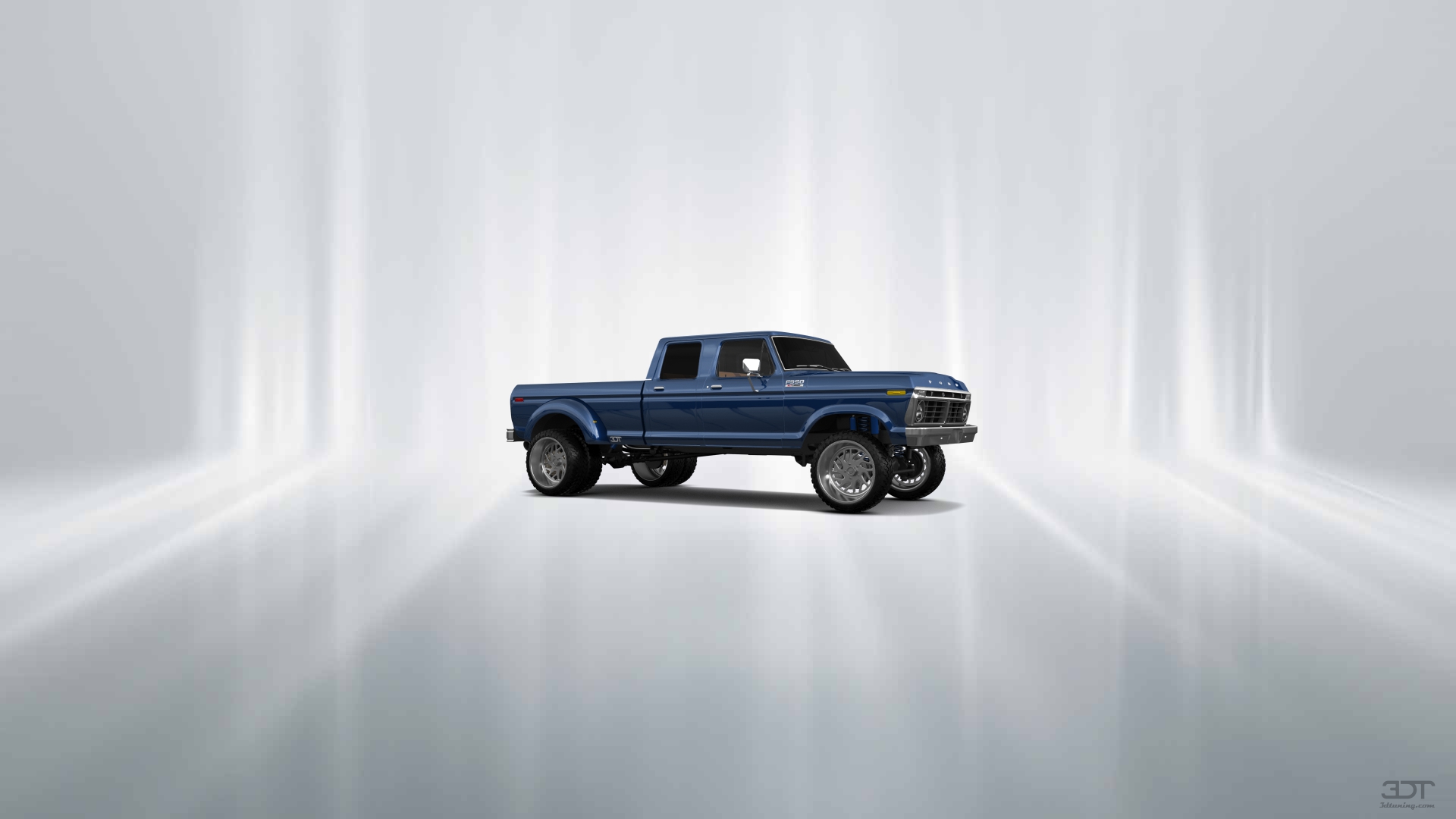 Ford F-350 Dually 4 Door pickup truck 1973