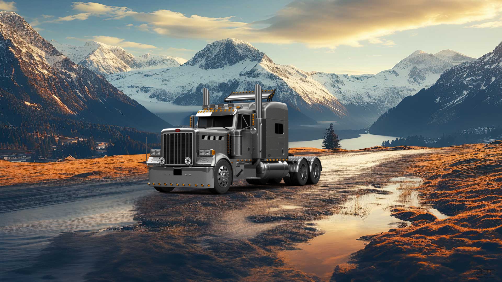 Peterbilt 359 Truck 1987