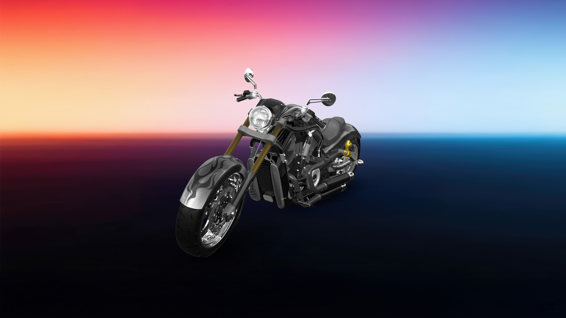 Harley-Davidson Custom Chopper Cruiser 2011 tuning