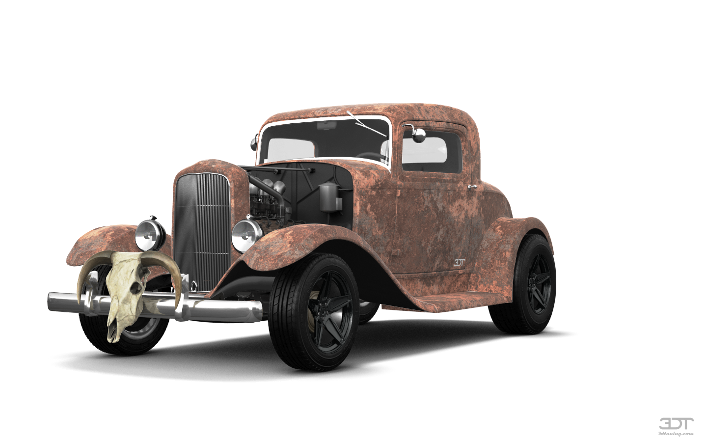 Tuning Ford Model B Deluxe 2 Door Coupe 1932
