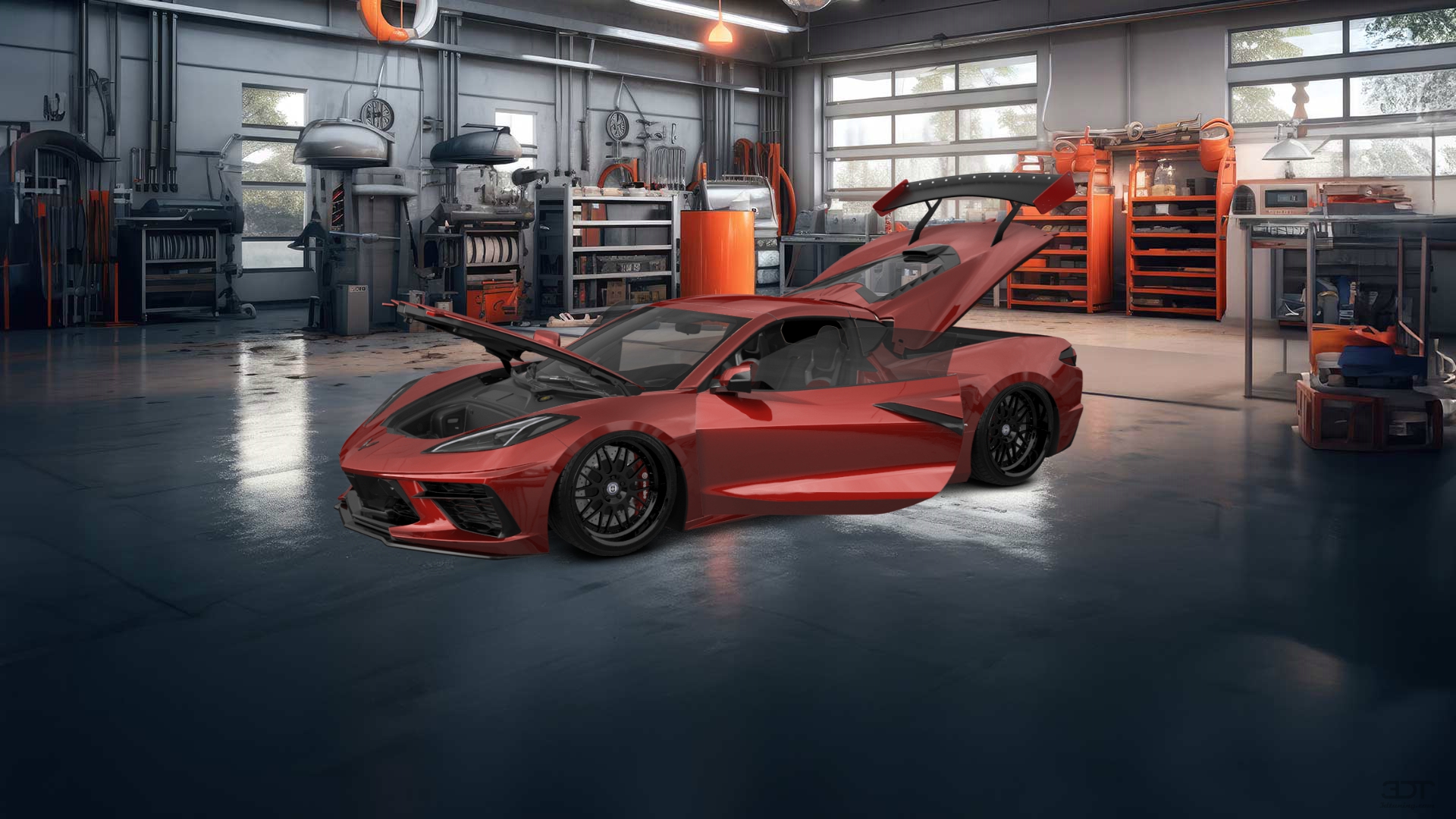 Chevrolet Corvette 2 door targa top 2020