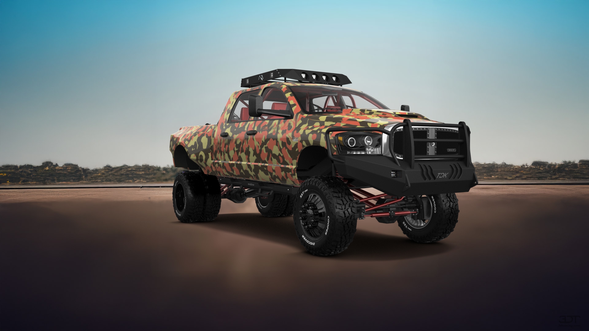 Dodge Ram 3500 Dually 4 Door pickup truck 2007 tuning