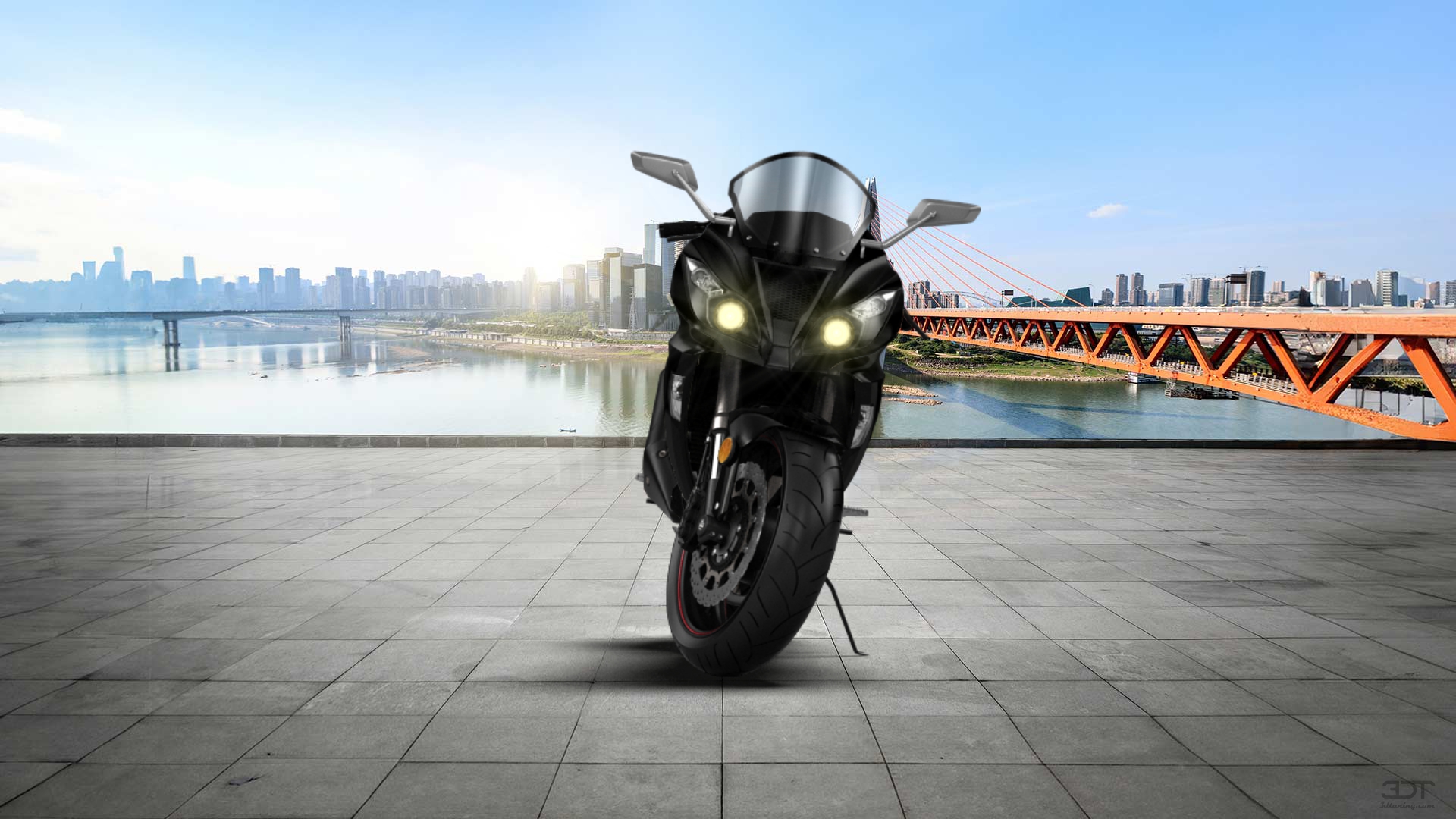 Kawasaki Ninja ZX 6R Sport Bike 2015 tuning