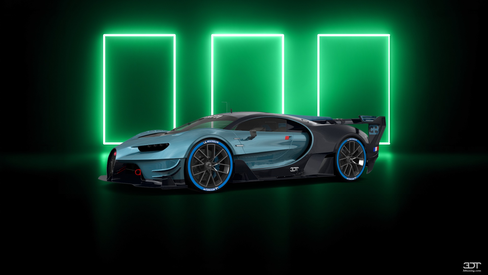 Bugatti Vision GT Supercar 2015 tuning