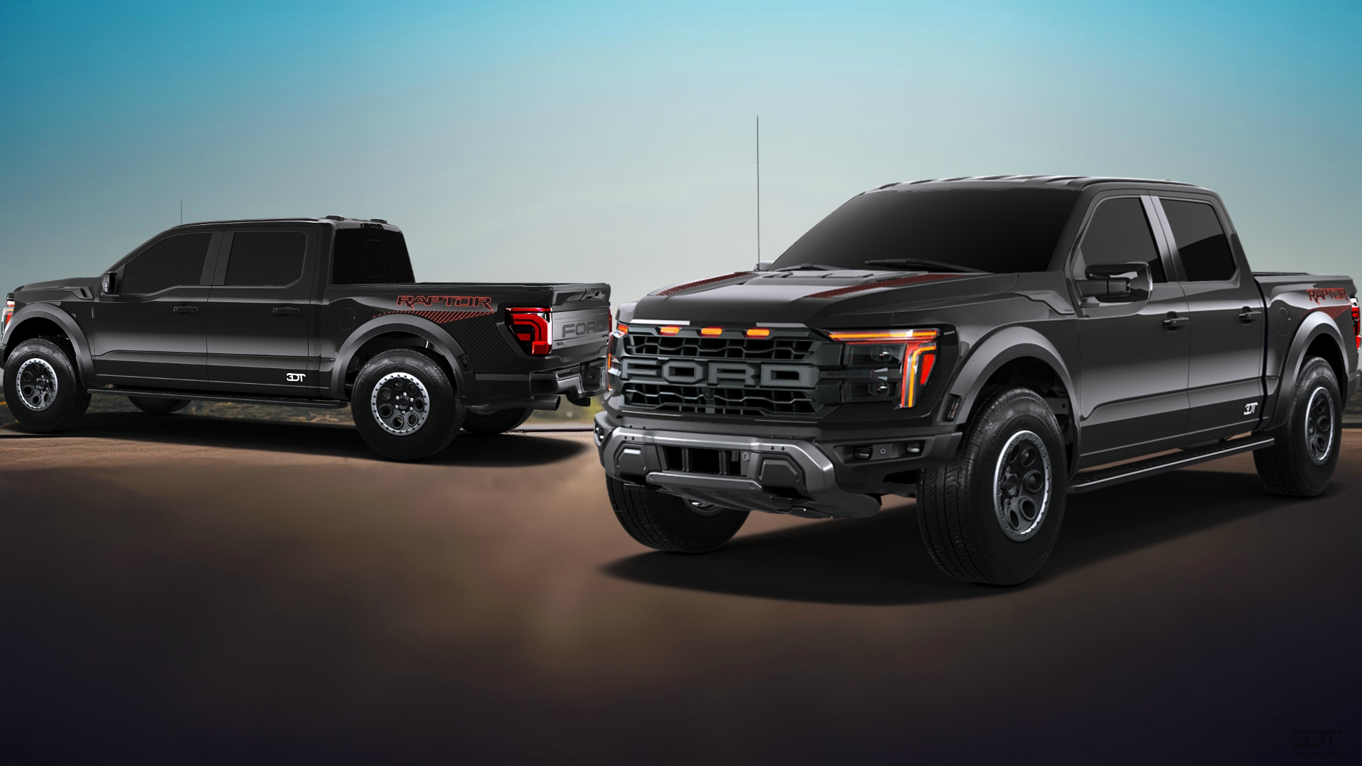 Ford F-150 Raptor 4 Door pickup truck 2024 tuning
