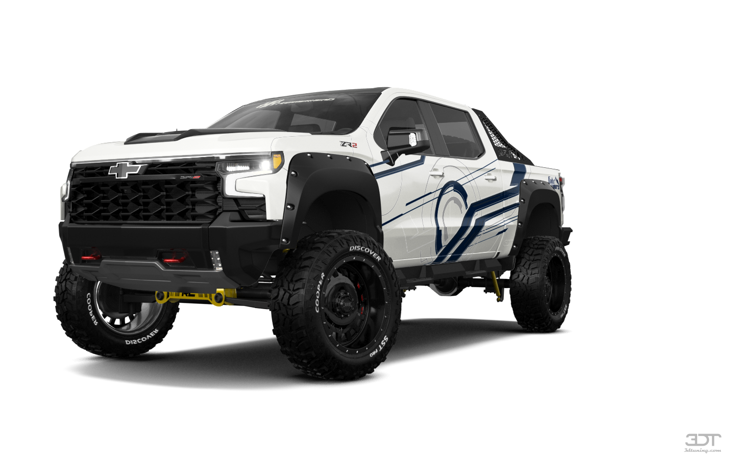 Tuning Chevrolet Silverado 1500 Crew Cab 5.8 ft box 4 Door pickup truck 2023