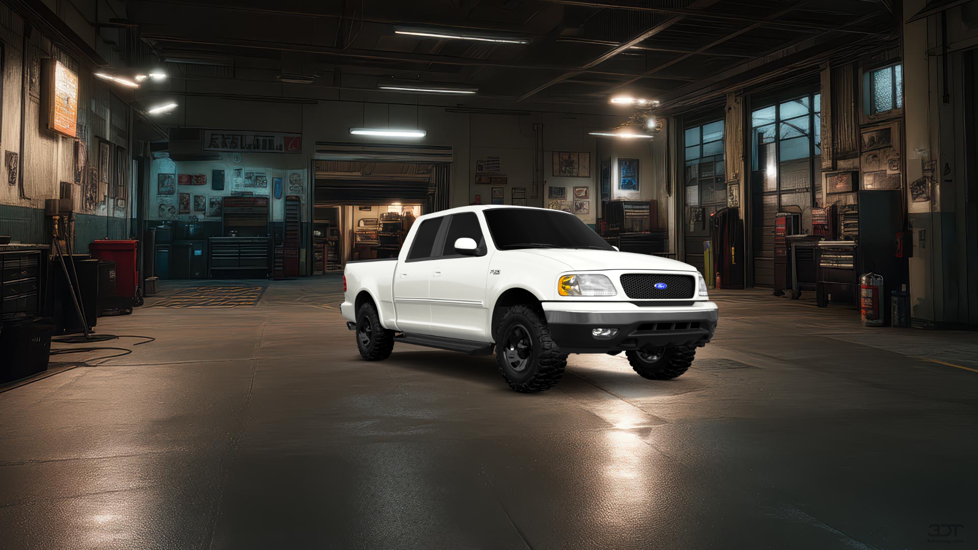 Ford F-150 SuperCrew 4 Door pickup truck 1997 tuning
