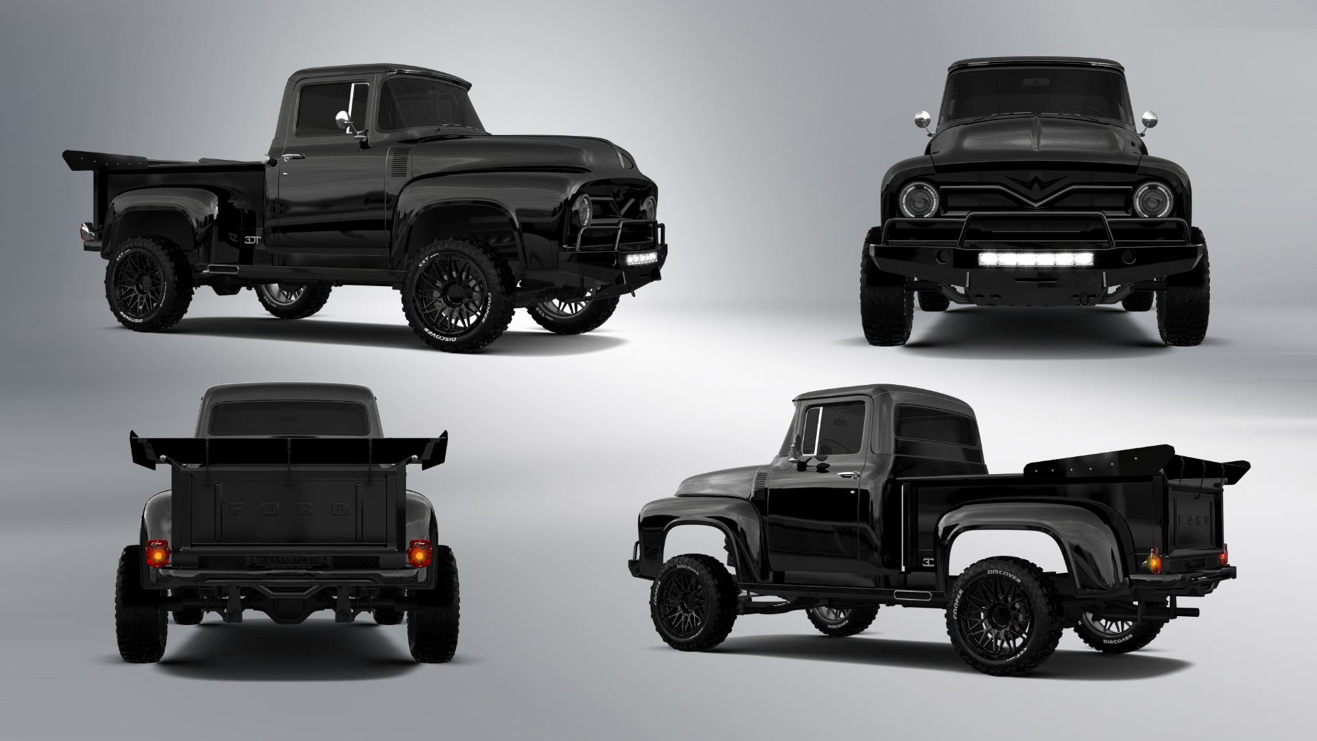 Ford F-100 2 Door truck 1956