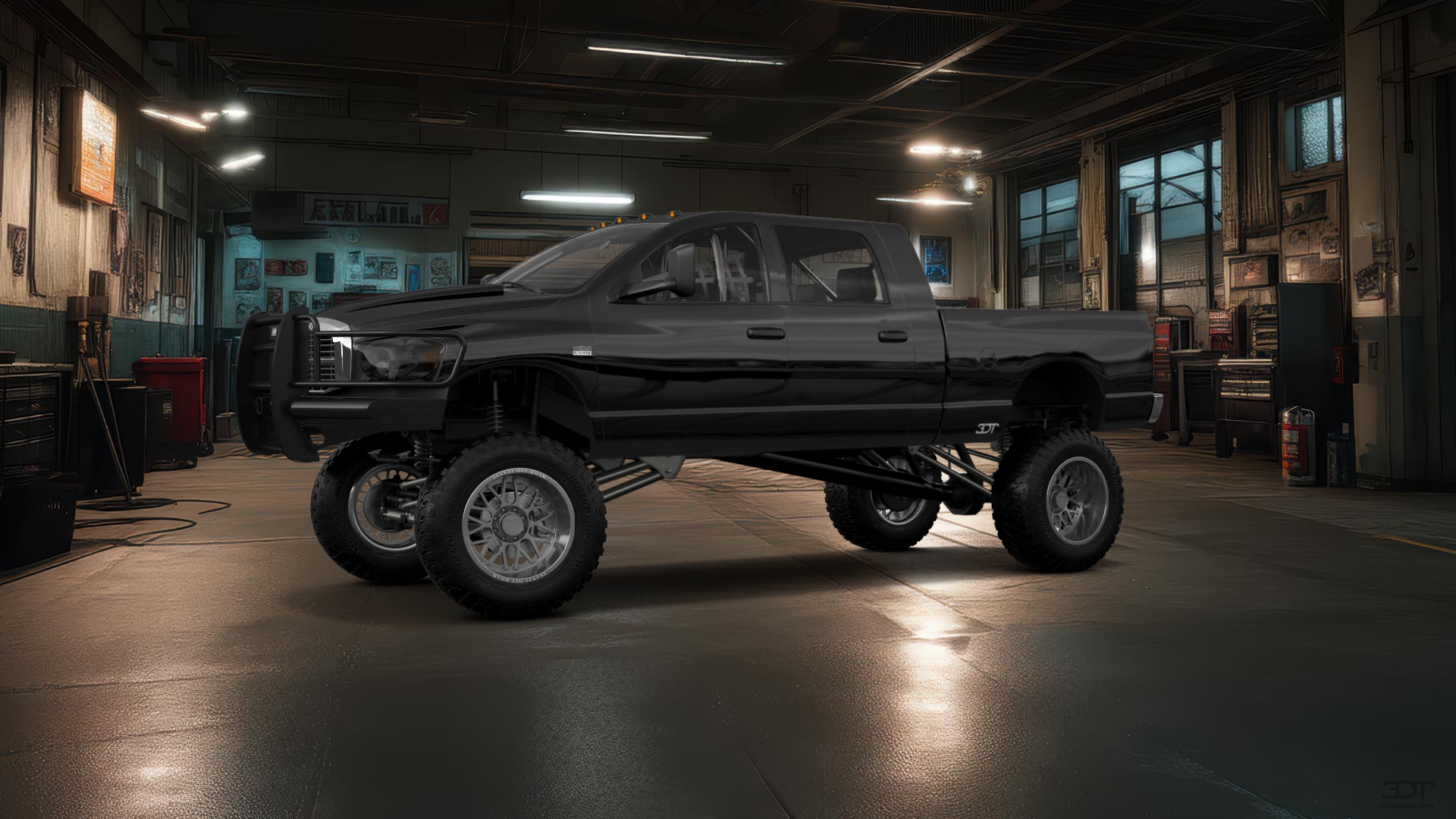Dodge Ram 2500 4 Door pickup truck 2007 tuning