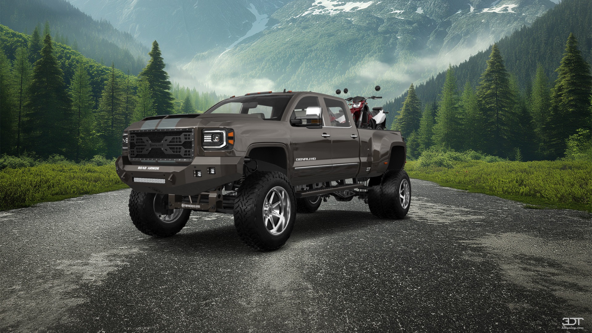 GMC Sierra 3500 HD Crew Cab 4 Door pickup truck 2015