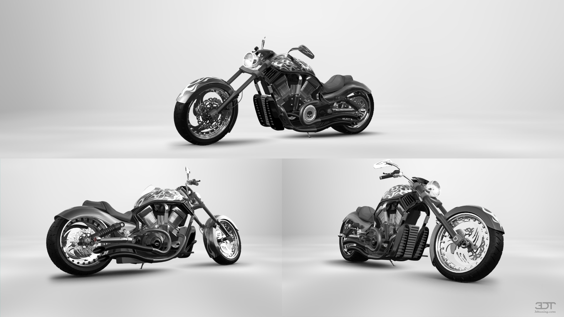 Harley-Davidson Custom Chopper Cruiser 2011