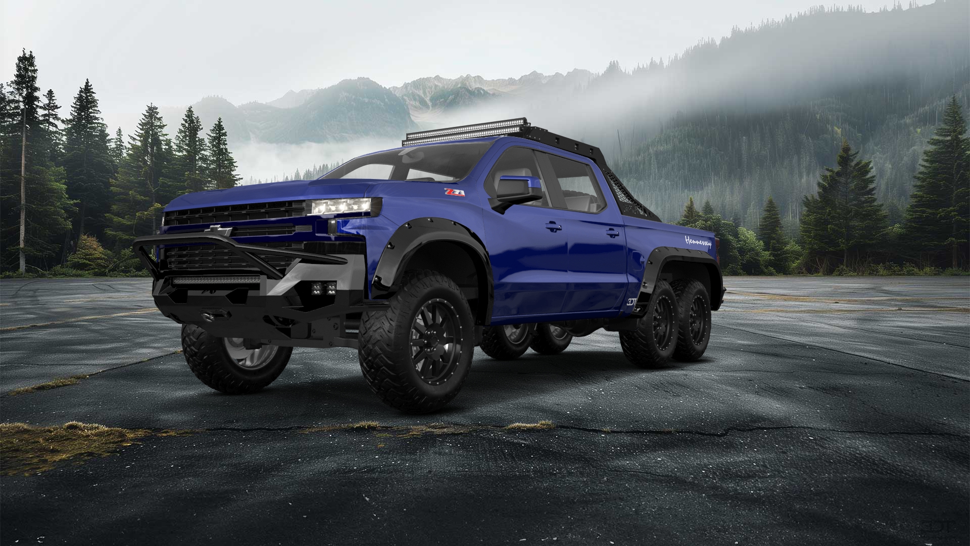 Chevrolet Silverado Hennessey Goliath 6X6 Truck 2020 tuning