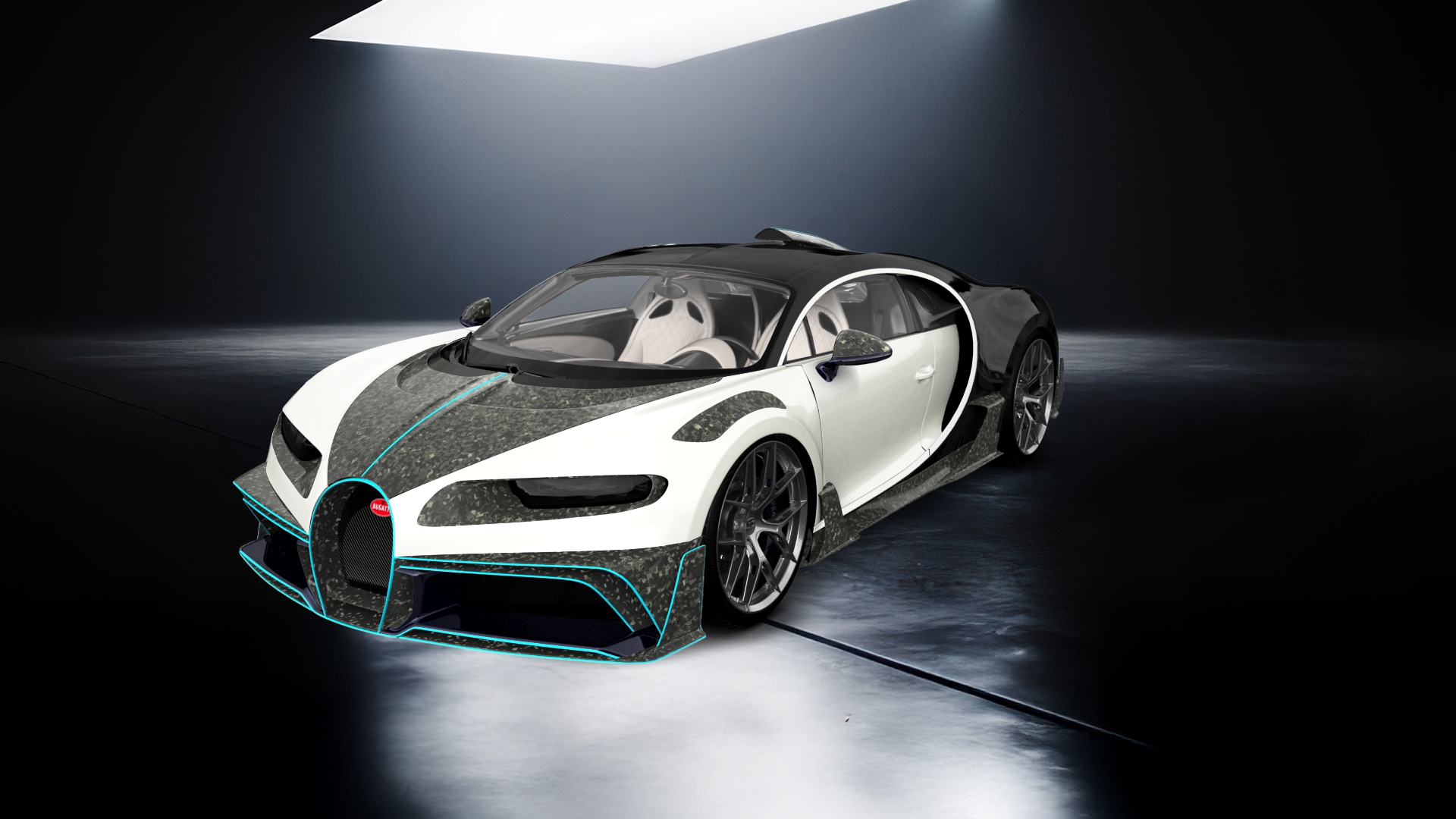 Bugatti Chiron 2 Door Coupe 2016 tuning