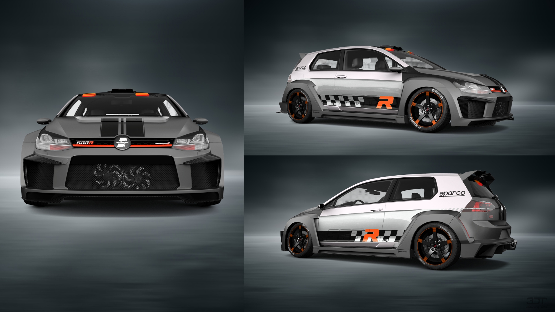 Volkswagen Golf 7 3 Door Hatchback 2013 tuning