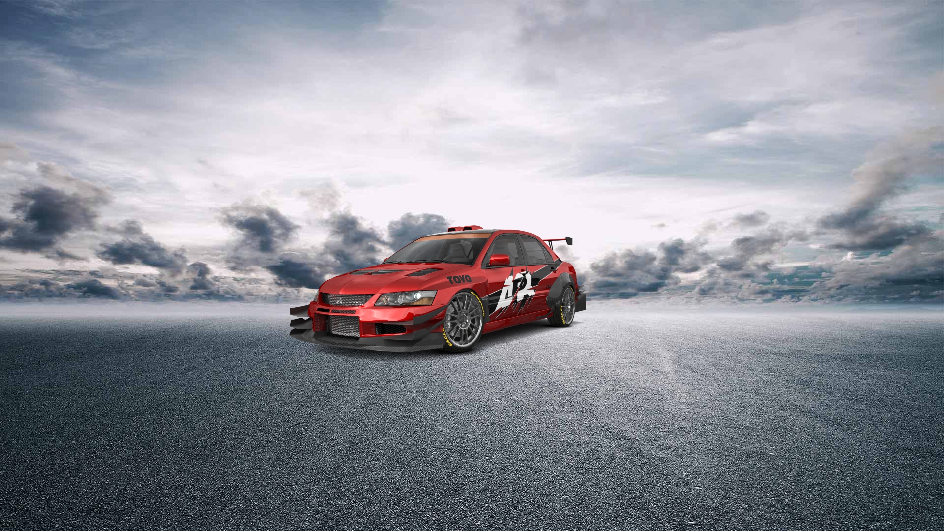 Mitsubishi Lancer Evo IX 4 Door Saloon 2005 tuning