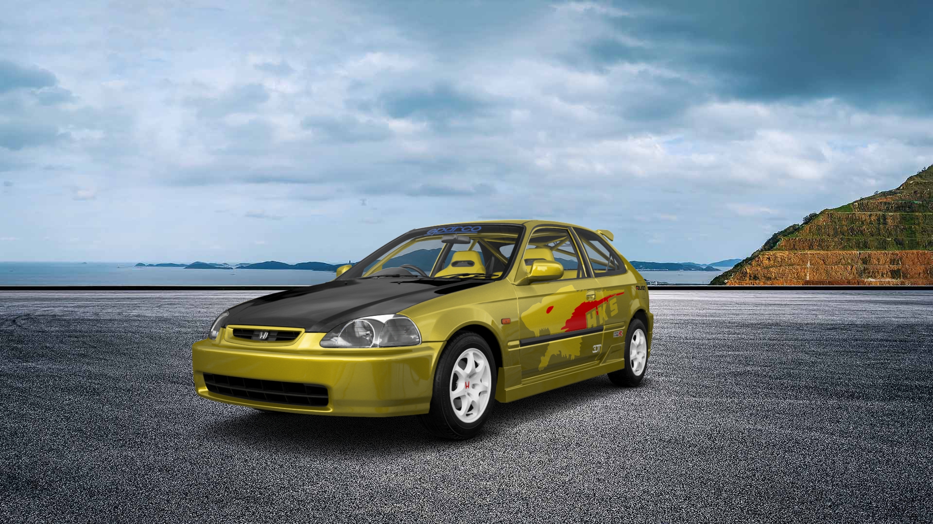 Honda Civic 3 Door Hatchback 1997 Images