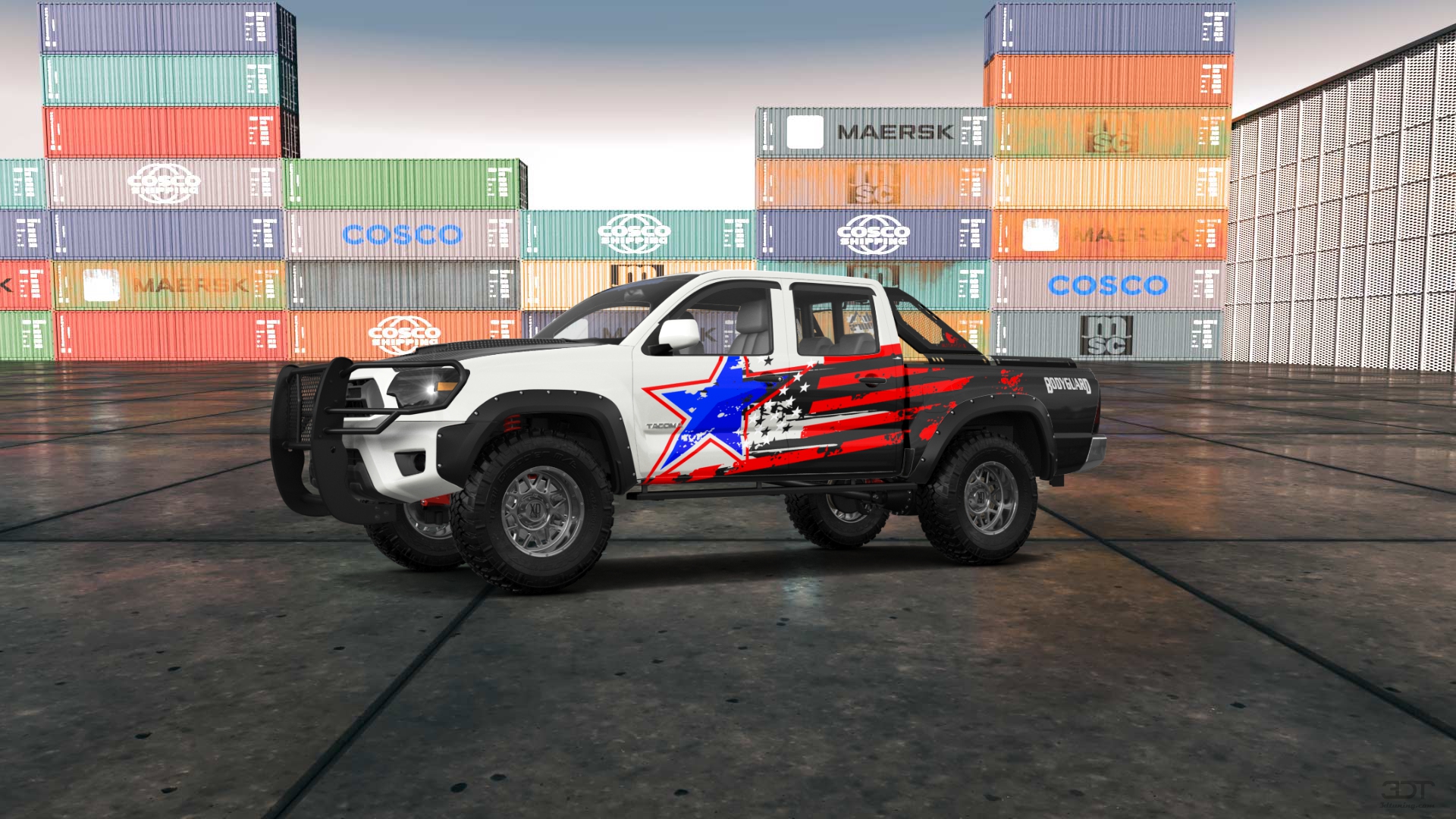 Toyota Tacoma Crew Cab 5.1 ft box 4 Door pickup truck 2012