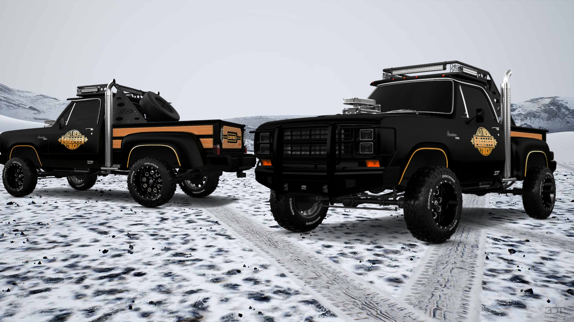 Dodge Lil Red Express 2 Door pickup truck 1979