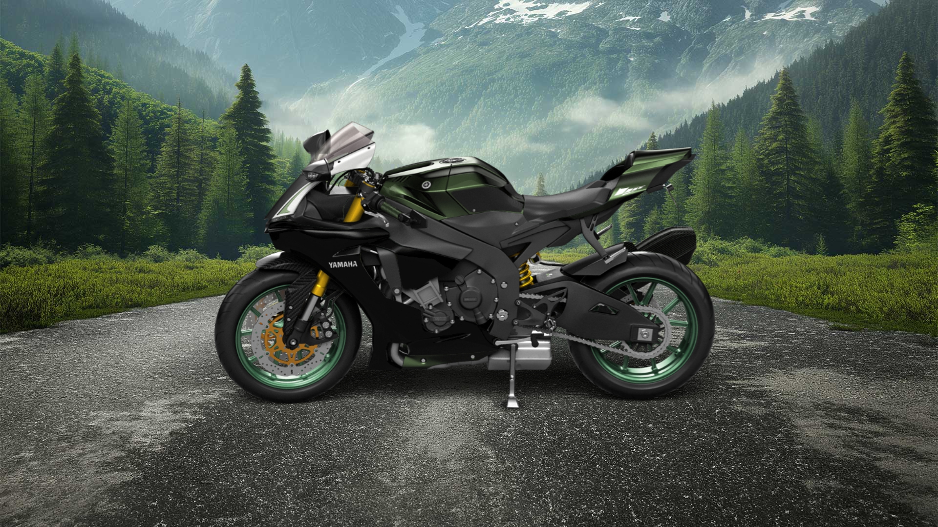 Yamaha YZF R1 Sport Bike 2015 tuning