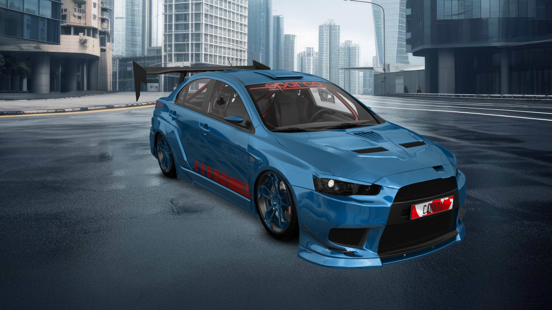 Mitsubishi Lancer Evolution X Sedan 2008 tuning