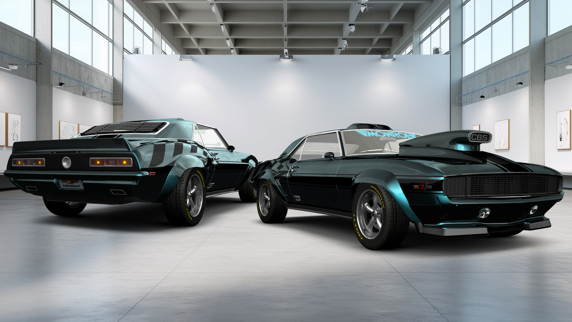 Chevrolet Camaro SS 2 Door Hardtop 1969 tuning