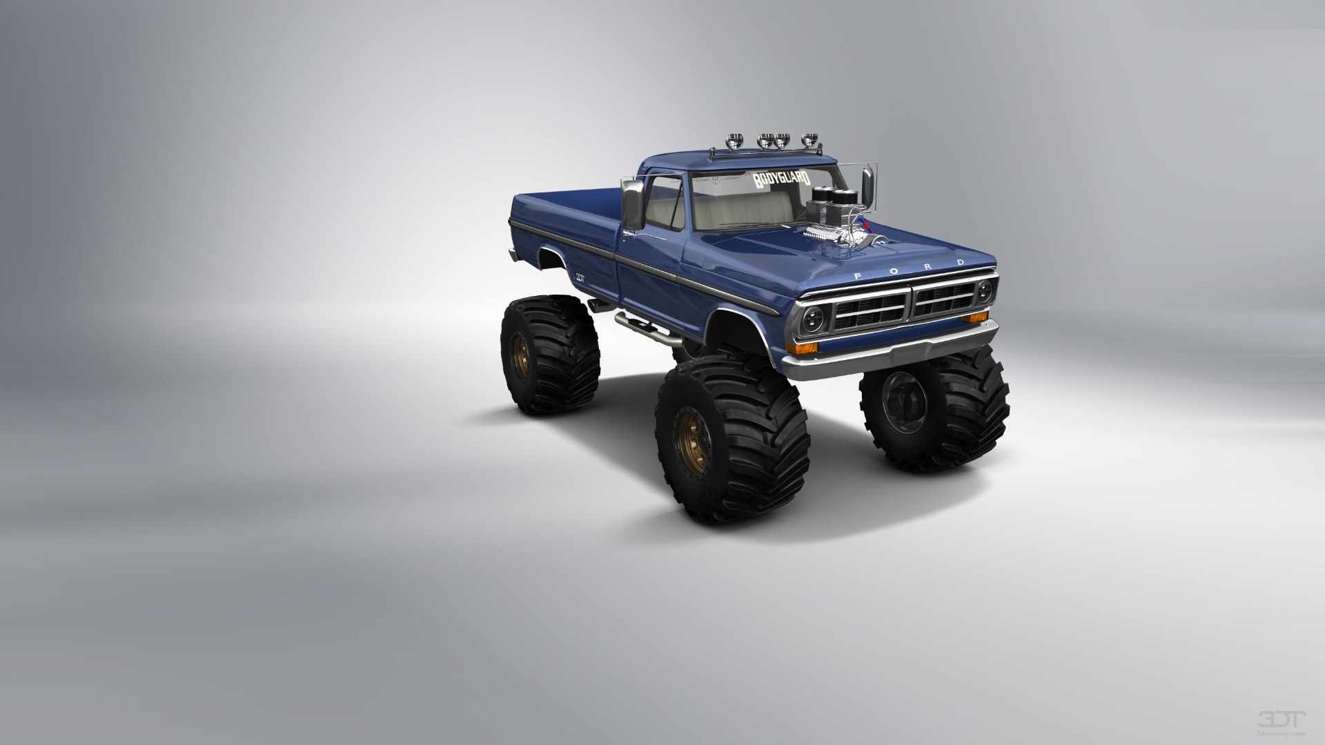 Ford F-250 2 Door pickup truck 1971