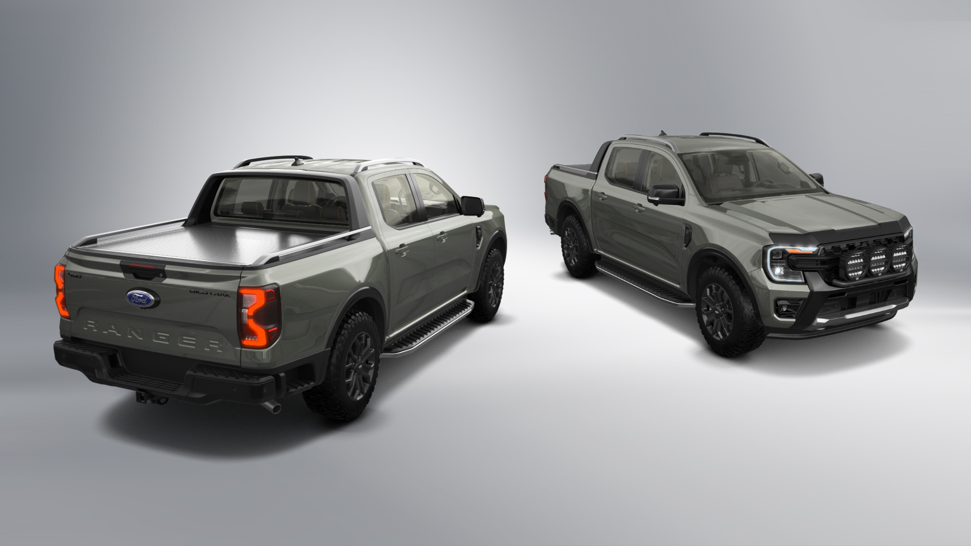 Ford Ranger 4 Door pickup truck 2022 tuning