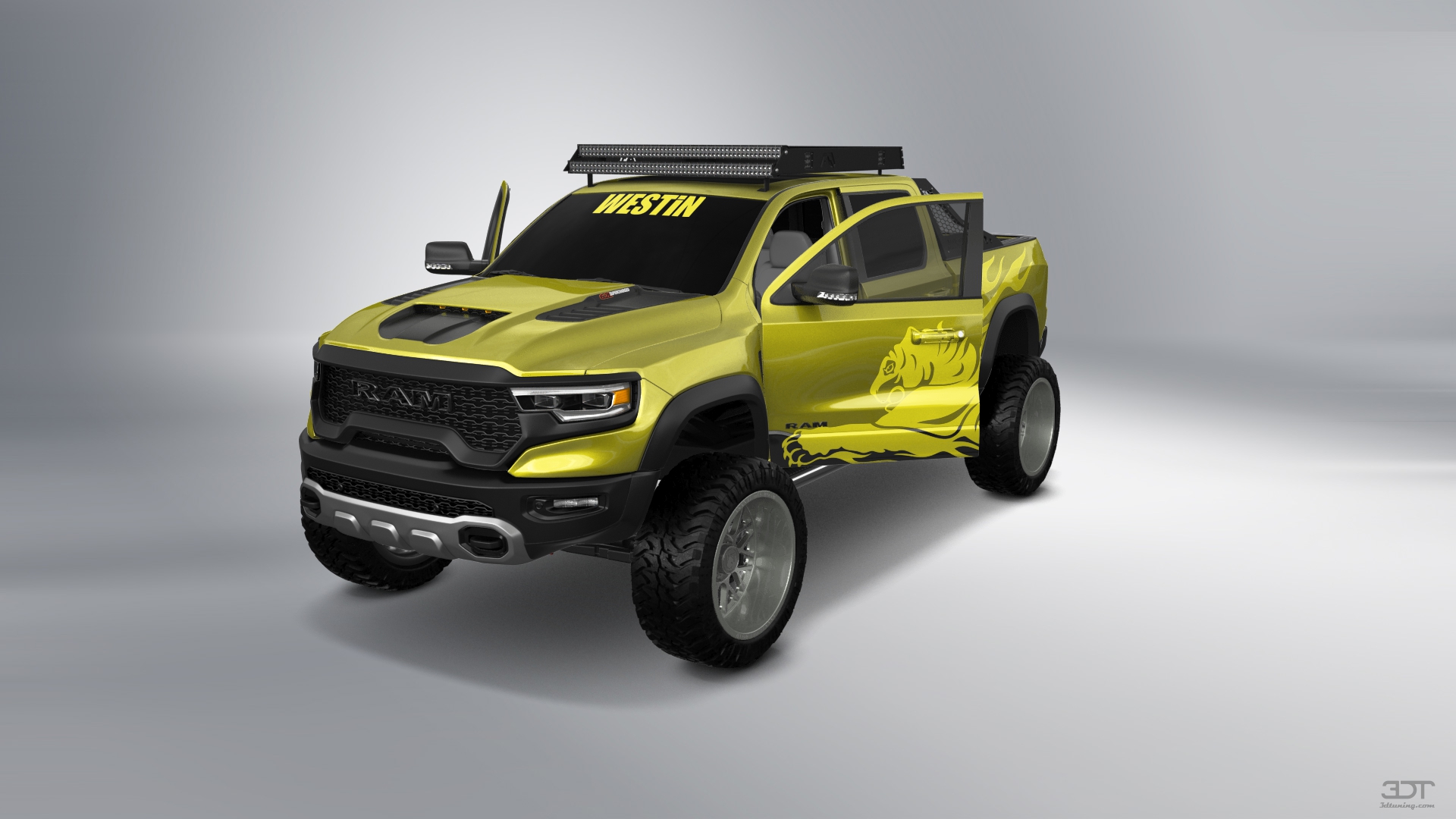 Dodge Ram 1500 TRX 4 Door pickup truck 2021