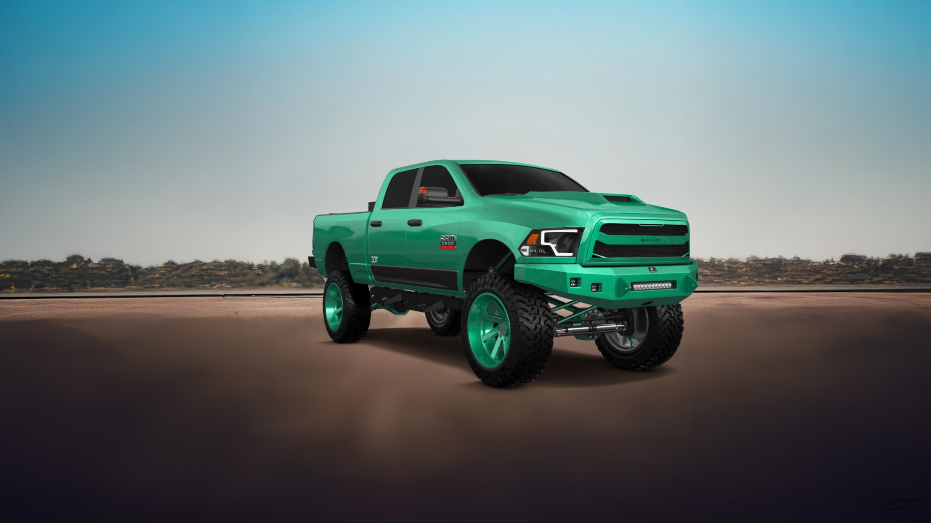 Dodge Ram 2500 4 Door Truck 2014 tuning