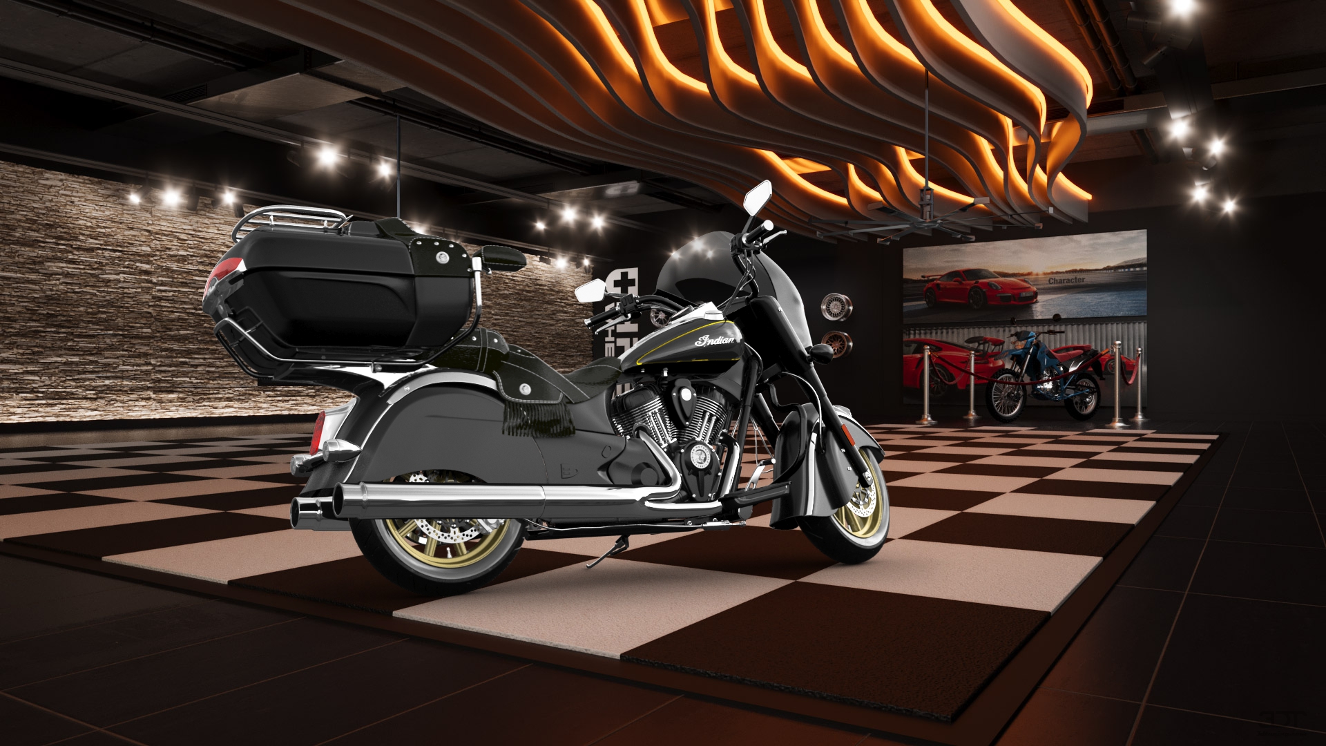 Indian Chief Dark Horse Cruiser 2016 이미지