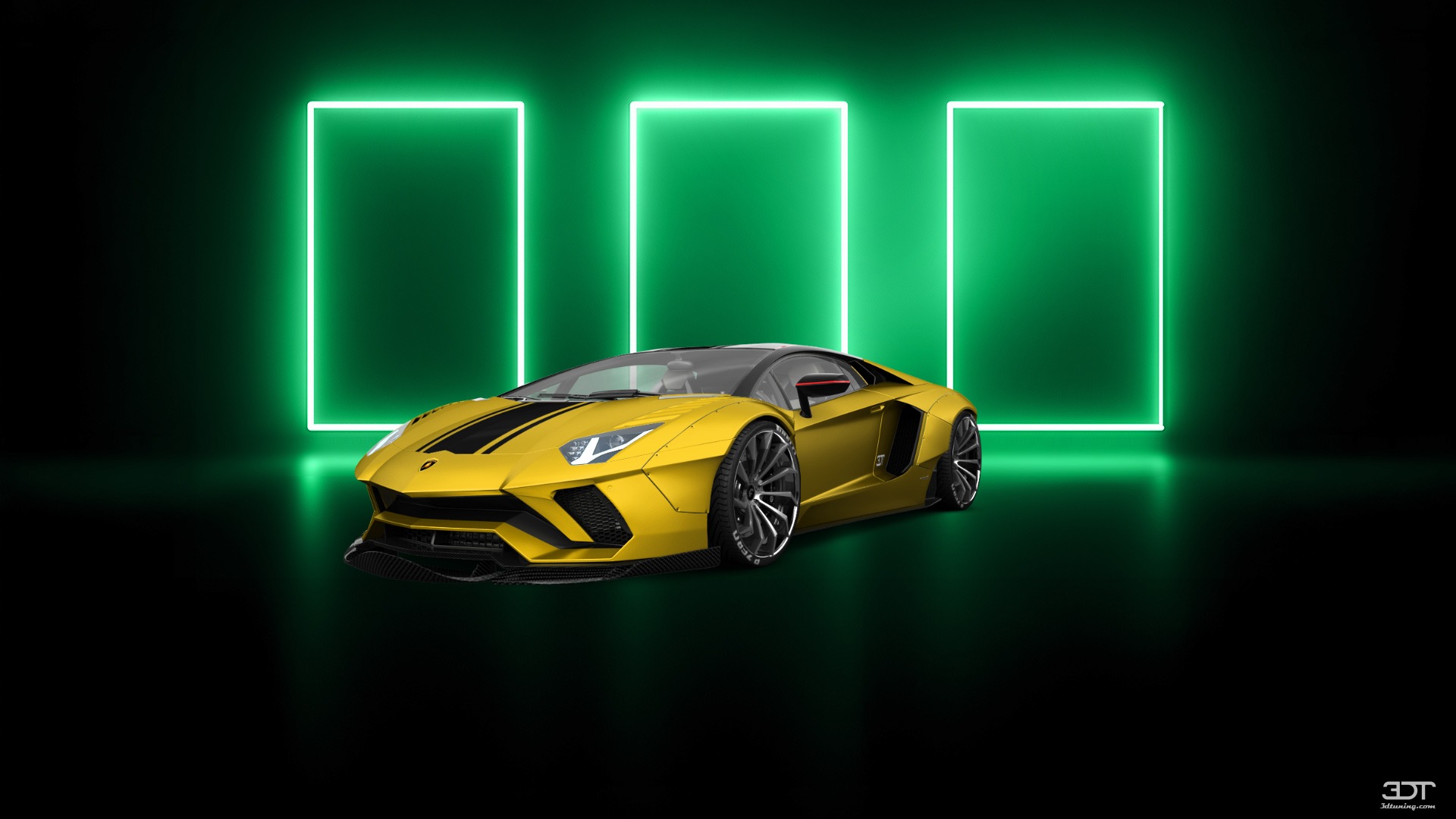 Lamborghini Aventador 2 Door Coupe 2012 tuning