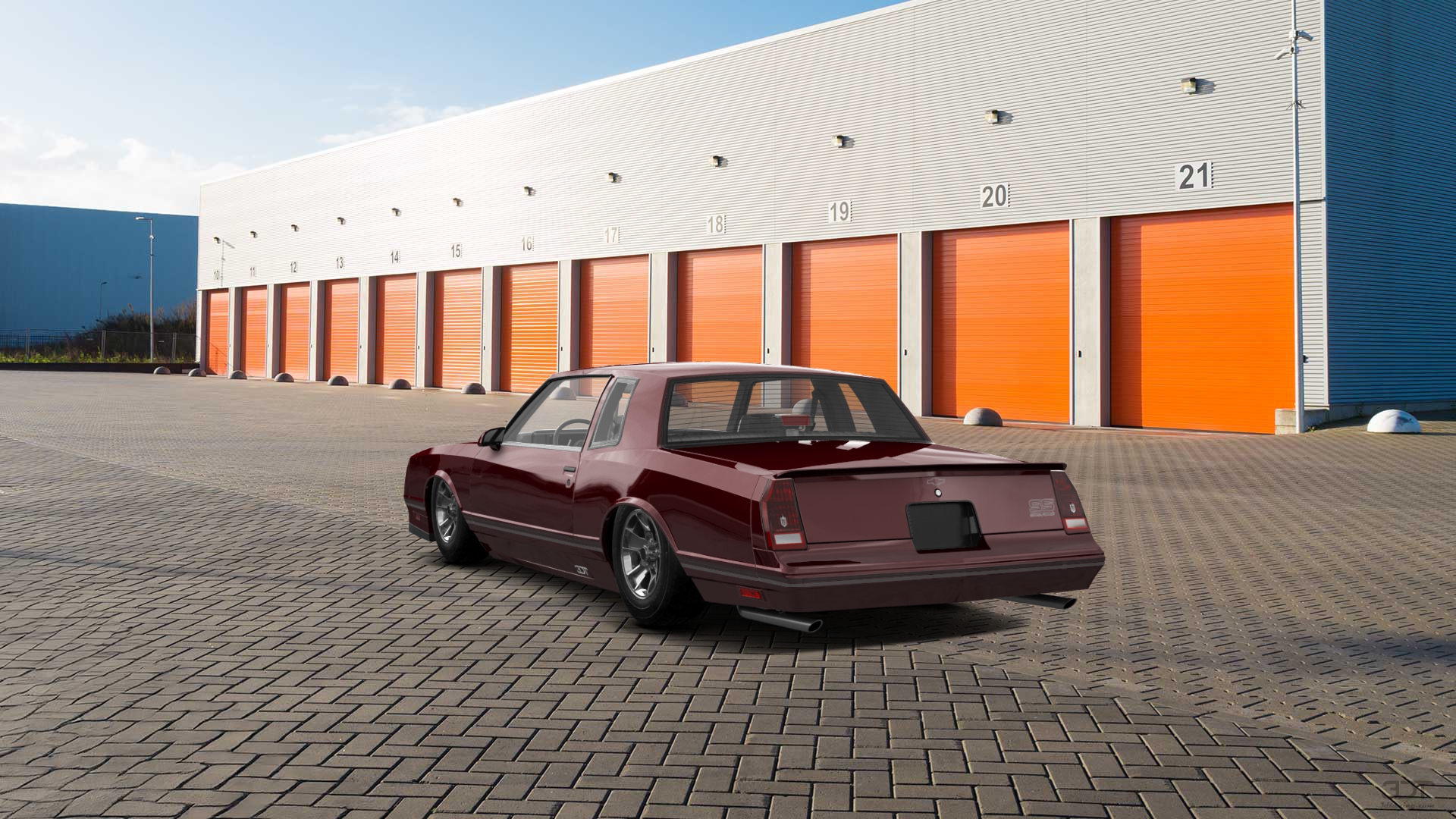 Chevrolet Monte Carlo 2 Door Coupe 1986