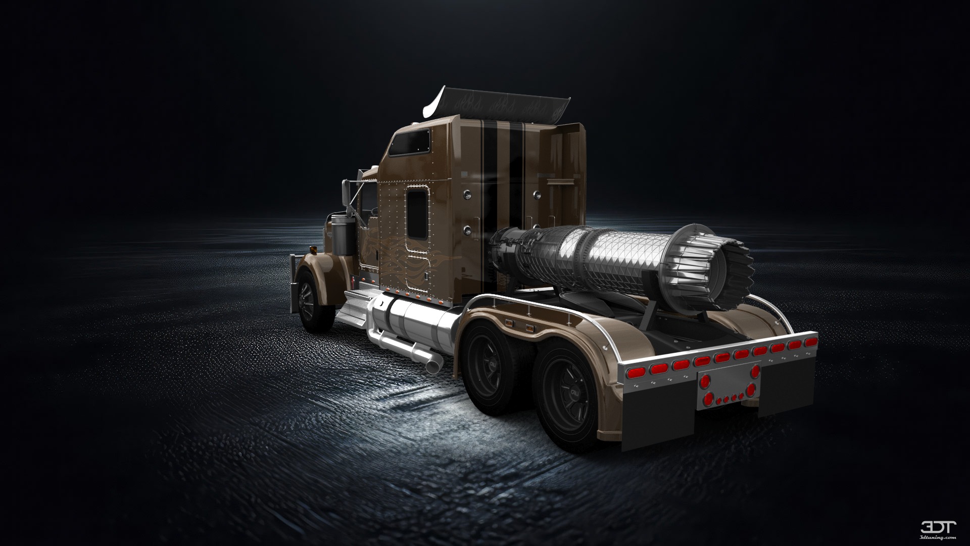 Kenworth W900 Sleeper Cab Truck 2015 tuning
