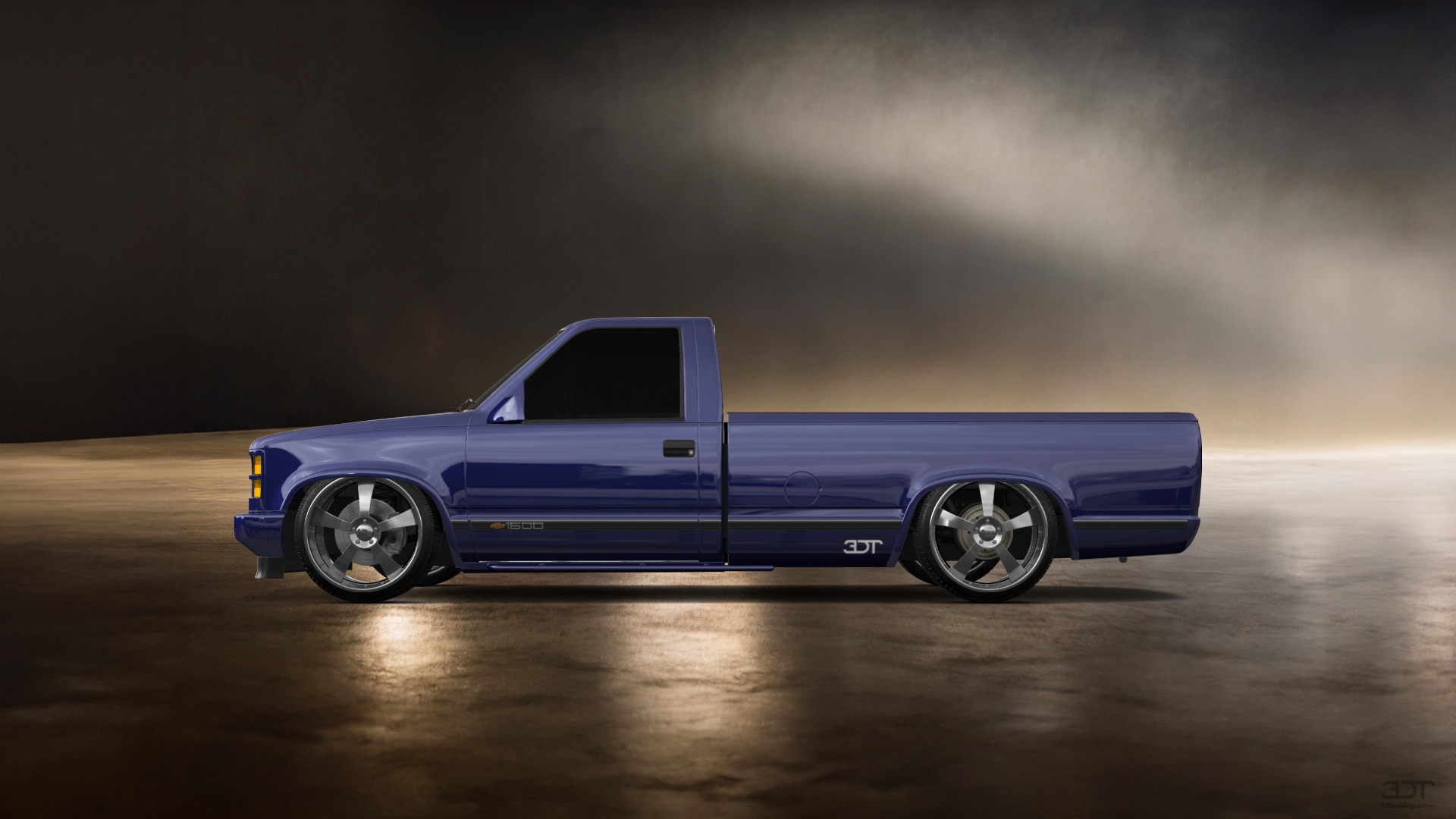 Chevrolet K1500 Regular Cab Fleetside Pickup 1988