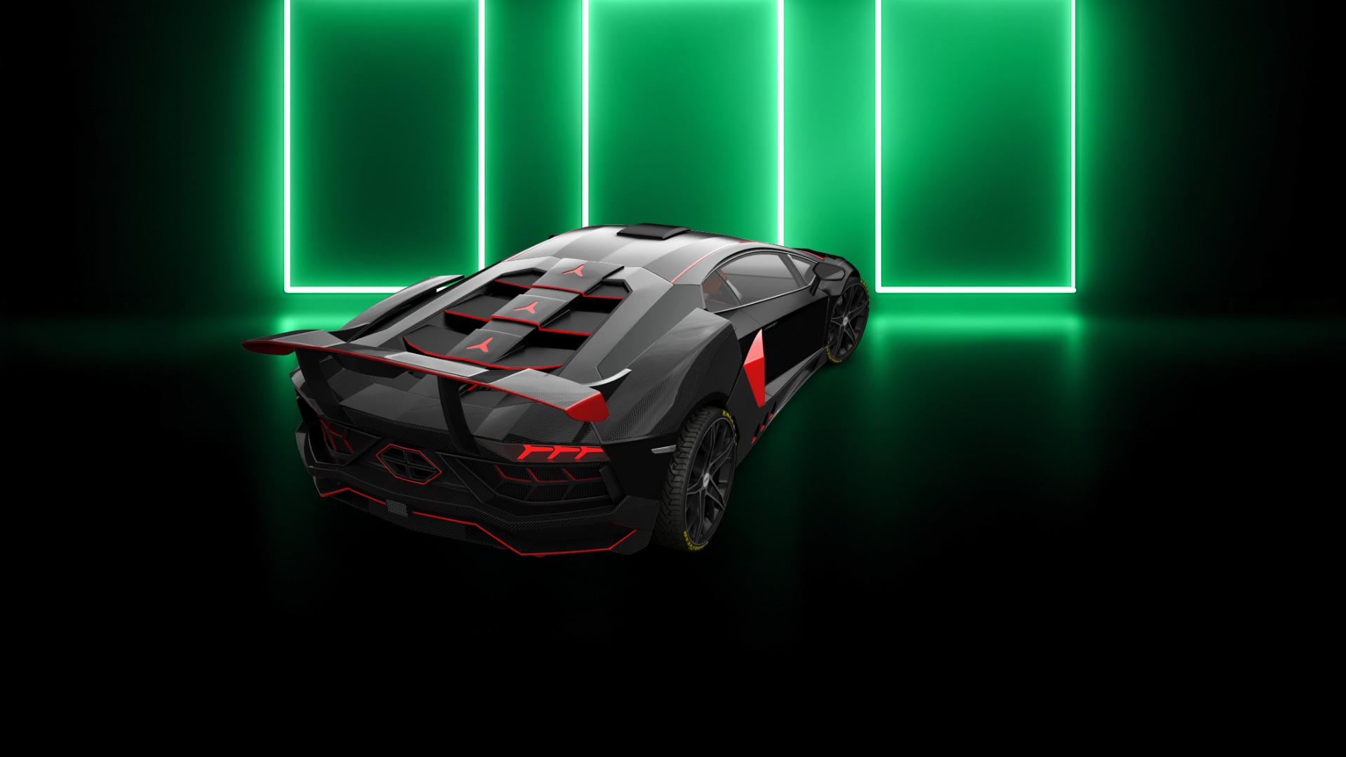 Lamborghini Aventador 2 Door Coupe 2012 tuning