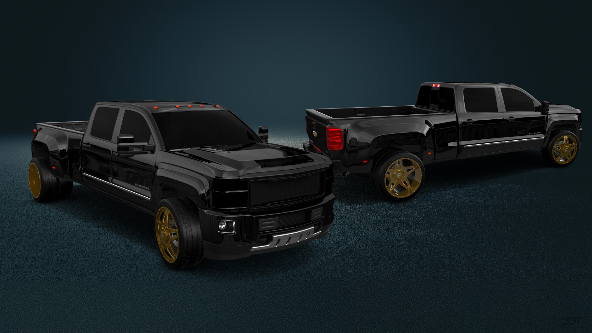 Chevrolet Silverado 3500 4 Door pickup truck 2015 tuning