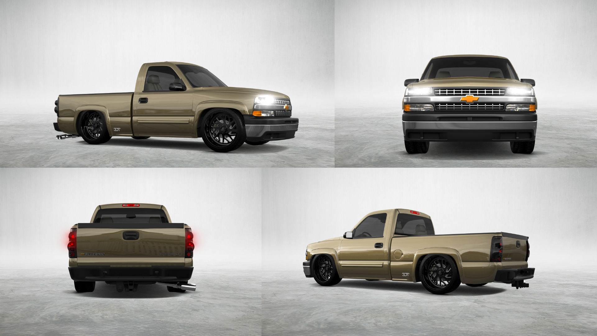 Chevrolet Silverado 1500 6.5 ft box 2 Door pickup truck 1999 tuning