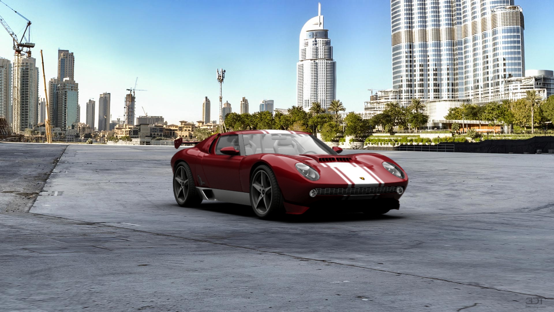 Lamborghini Miura Concept Coupe 2006 tuning