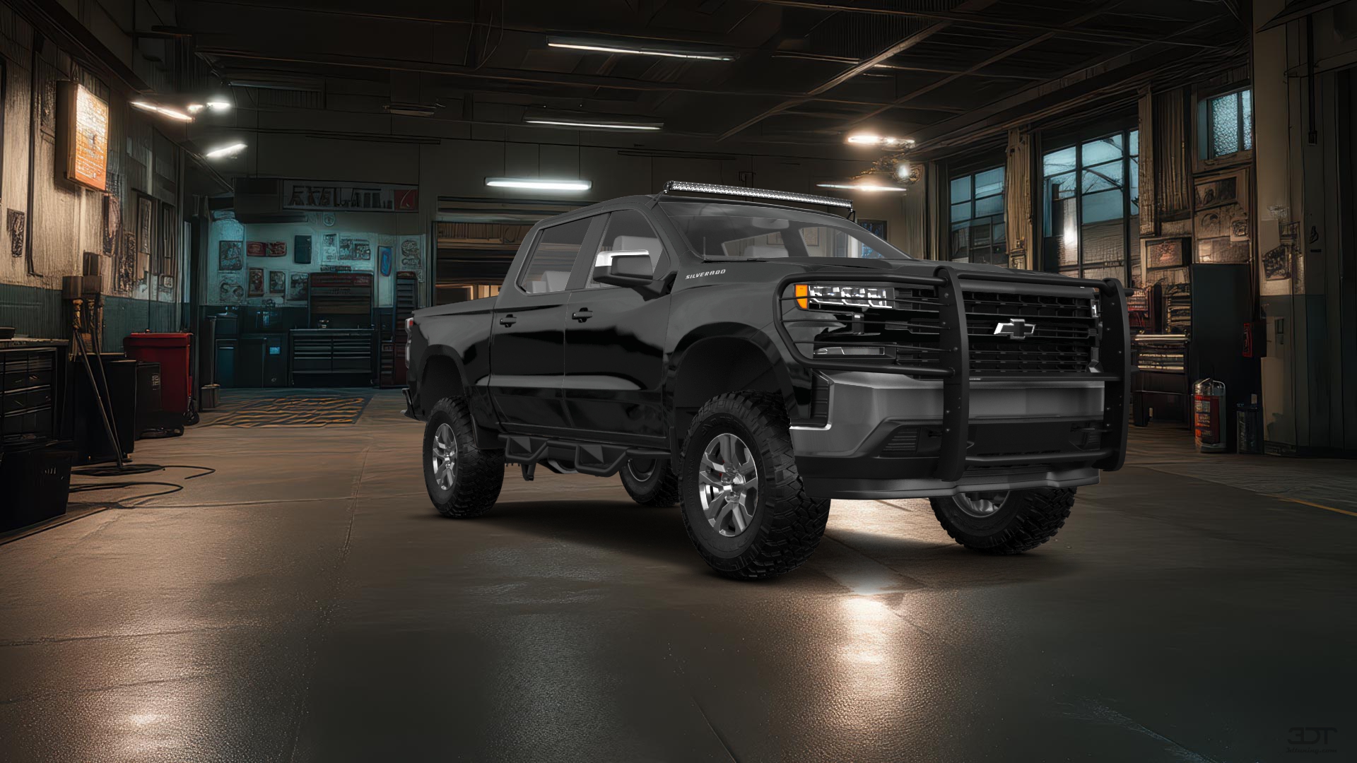 Chevrolet Silverado 1500 4 Door pickup truck 2019 tuning