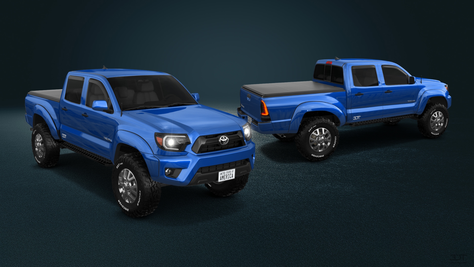 Toyota Tacoma Crew Cab 5.1 ft box 4 Door pickup truck 2012 tuning