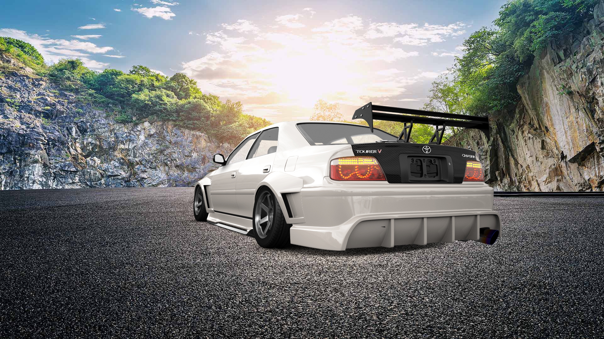 Toyota Chaser X100 Sedan 2000 tuning